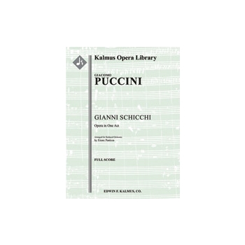 Gianni Schicchi (reduced orchestration) [2(2nd dPicc).1.2.1: 2.2.1.0: Timp.Perc(3): Harp.Clst: Str (