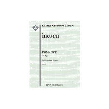 Romance in F for Viola and Orchestra, Op. 85 [1.1.2.2: 3.2.0.0: Timp: Str (9-8-7-6-5 in set): Solo V