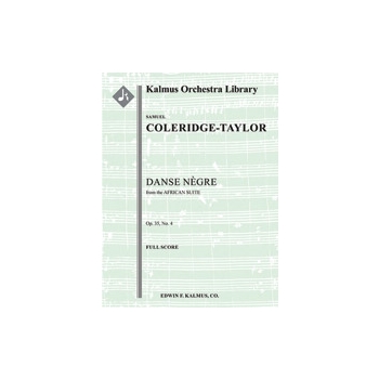 African Suite, Op. 35, No. 4: Danse Negre [Full Orchestra, Ensemble Works]