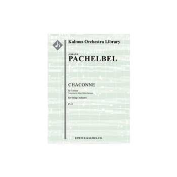 Chaconne, P. 43 (Mueller-Hartmann) [Pno(opt.; in score): Str (8-8-5-5-5 in set)]