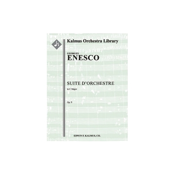 Suite d'Orchestre, Op. 9 [2+Picc.2 (2nd d. EH).2.2: 4.2.3.0: Timp: Perc(1): Hp: Str (9.8.7.6.5 in se