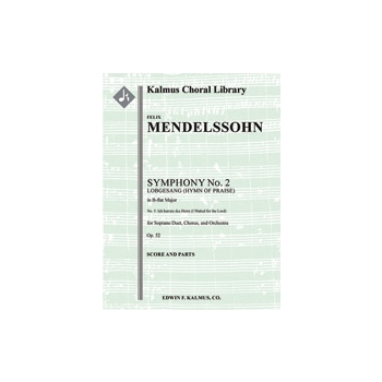 Symphony No. 2 in B-flat or Lobgesang (Hymn of Praise), Op. 52: No. 5: Ich harrete des Herrn (I Wait