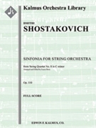 Symphony for Strings (String Quartet No. 8 Op. 110) by Shostakovich Dmitri - Drew Lucas - for Full Score
