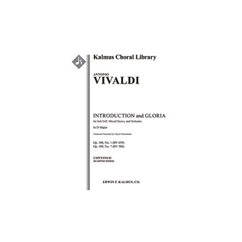 Introduction [Jubilate], RV 639 (Op. 108/1) and Gloria (Op. 109/7), RV 588 [0.2.0.0: 0.1.0.0: Str (2
