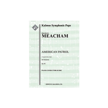 American Patrol, Op. 92 [1+Picc.1.2.1: 3Sax(AAT): 2.3.2.1: Timp:Perc(2-3): Str (3Vn(6.6.5).7.6.5)]