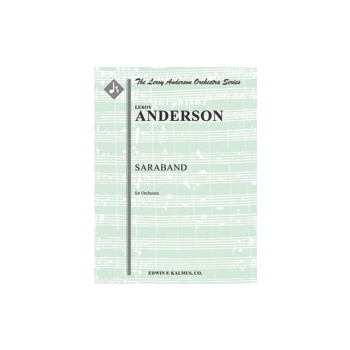 Saraband [2+Picc.2.2.2: (3Sax-AAT): 4.3.3.1: Timp.Perc(3): Hp/Pno(Opt): Str(9.8.7.6.5 in set): Pno C