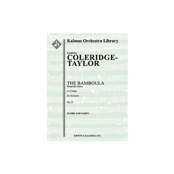 The Bamboula; Rhapsodic Dance, Op. 75 [2+Picc.2.2.2: 4.2.3.1: Timp.Perc(2-3): Str (9-8-7-6-5 in set)