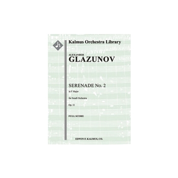 Serenade No. 2 in F Major, Op. 11 [2.1.2.2: 2.0.0.0: Str (9-8-7-6-5 in set)]