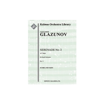 Serenade No. 2 in F Major, Op. 11 [2.1.2.2: 2.0.0.0: Str (9-8-7-6-5 in set)]