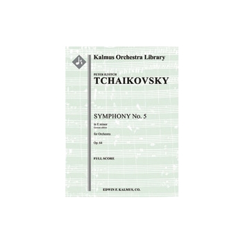Symphony No. 5 in E minor, Op. 64 (German Edition) [3(3rd dPicc).2.2.2: 4.2.3.1: Timp: Str (9-8-7-6-