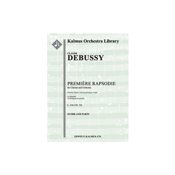 Premiere Rapsodie pour Clarinet et Orchestre (First Rhapsody for Clarinet & Orchestra) [3.2+EH.2.3: