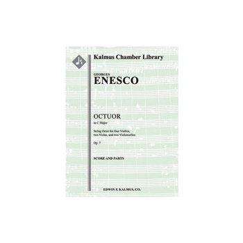 Octuor in C, Op. 7 (String Octet in One Movement) [4 Violins, 2 Violas, 2 Cellos (set as scored)]