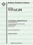 L'Estro Armonico, Op. 3; No. 10Concerto for Four Violins & Cello in B minor, RV 580 / F.IV:10 [strs:
