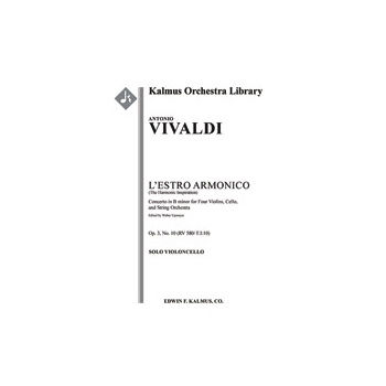 L'Estro Armonico, Op. 3, No. 10: Concerto for Four Violins & Cello in B minor, RV 580 / F.IV:10 [Det
