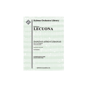 Danzas Afro-Cubanas, No. 6: La Comparsa (Carnival Procession) [2.2.3+BCl.2: 3Sax(AAT; opt.): 2.3.3.1