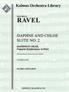Daphnis et Chloe Suite No. 2 [2d1+1+alto, 2+1, 2+1+Eb, 3+1 - 4, 4, 3, 1, timp, perc, 2hp, cel, str,