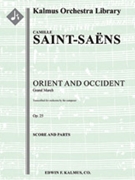 Orient and Occident March, Op. 25 (composer's transcription) [Full Orchestra, Ensemble Works]