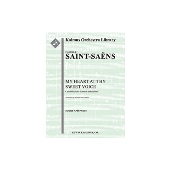 My Heart at Thy Sweet Voice (Mon Coeur s'Ouvre ta Voix): Cantabile from Samson and Delilah [trasncri