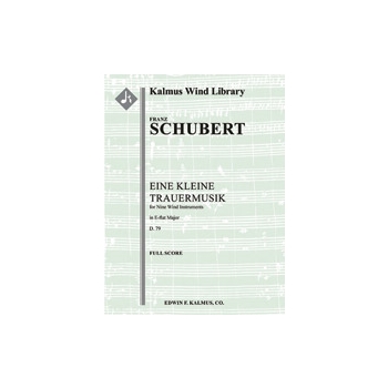 Eine Kleine Trauermusik, D. 79 [0.0.2.2+CBsn: 2.0.2.0]