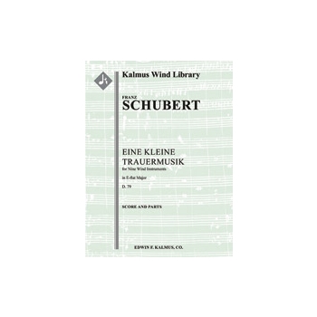 Eine Kleine Trauermusik, D. 79 [0.0.2.2+CBsn: 2.0.2.0]