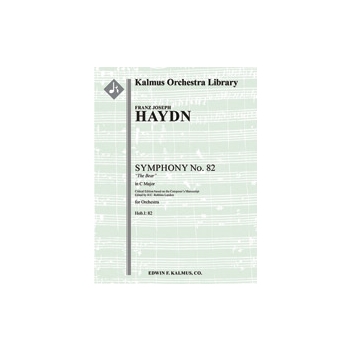 Symphony No. 82 in C (L'Ours; The Bear), Hob.I: 82 (Critical edition) [1.2.0.2: 2 (or tpts).0.0.0: T