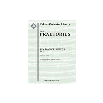 Six Dance Suites: Nos. 1-3 [Str (4-2/2-3-3-3) (and/or recorders)]