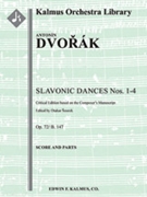 Slavonic Dances Op. 72/B. 147, Nos. 1-4, critical edition [Full Orchestra, Ensemble Works]