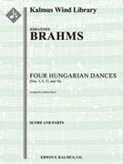 Hungarian Dances Nos. 3, 5, 11 and 16 [Wind Ensemble, Full Ensemble Works]