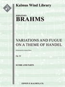 Variations and Fugue on a Theme by Handel, Op. 24 (revised edition) [2(2dPicc).2.2+BCl.2+CBsn: 3.0.0