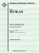 Villanelle for Horn and Orchestra [2d1, 2, 2, 2 - 2, 2, 0, 0, timp, perc, str, solo horn in set[All