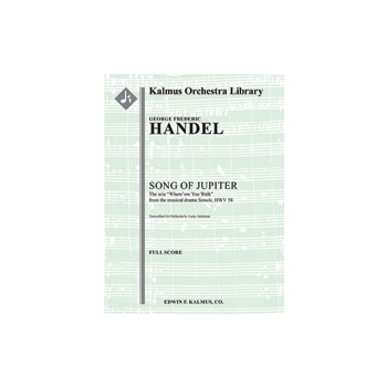 Song of Jupiter (Where'ere You Walk from the musical drama Semele, HWV 58) [2+Picc.2.2.2: 3Sax(opt.A