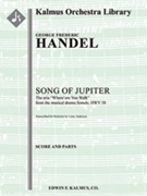 Xerxes: Song of Jupiter, HWV 40 (Serse Ombra Mai Fu/ Largo) [2+1, 2, 2, 2, 4sax - 4, 3, 3, 1, timp,