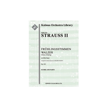 Fruehlingsstimmen Walzer, Op. 410 (Voices of Spring) [1.1.2.1: 2.2.1.0: Perc(2): Pno Cond Sc in set:
