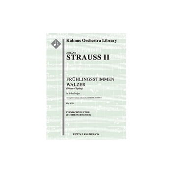 Fruehlingsstimmen Walzer, Op. 410 (Voices of Spring) [1.1.2.1: 2.2.1.0: Perc(2): Pno Cond Sc in set: