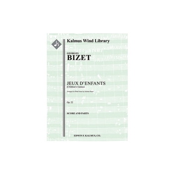 Jeux d'Enfants (Children's Games), Op. 22 for Wind Nonet [Wind Ensemble, Nonet]