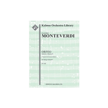Orfeo, SV 318: Sinfonie e Ritornelli (Malipiero) [String Orchestra (3-3-2.3.2.2 in set)]