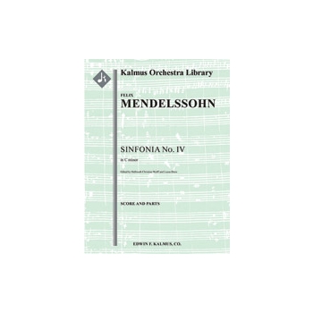 Sinfonia No. 4: String Symphony in C minor [String Orchestra (8-8-5-5-5 in set)]