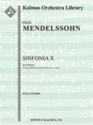 Sinfonia No. 10: String Symphony in B Minor
