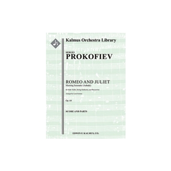 Romeo and Juliet, Op. 64: Morning Serenade (Aubade) [Perc(1): Str (8-8-3/3-6.0 in set): Solo Violin