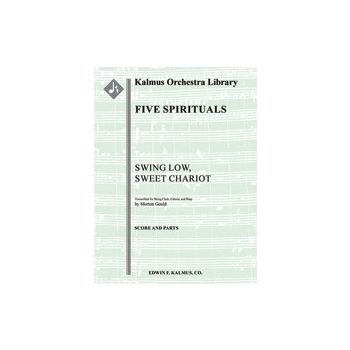 Five Spirituals: Swing Low, Sweet Chariot [Detailed Instrumentation: Hp.Clst: 6 Str (6.6.5-5-5-5)]