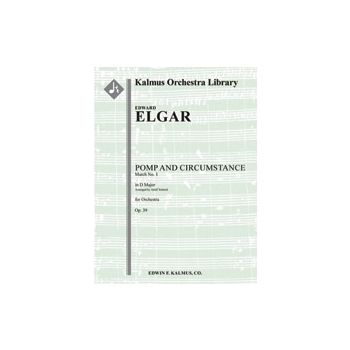 Pomp and Circumstance Marches, Op. 39: No. 1 in D (Schmid) [2(2nd d. Picc).2.2.2: 4.2.2+BTbn.1: Timp