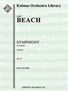 Symphony No. 2 in E Minor: Gaelic, Op. 32 [2+1, 2+1, 2, 2 - 4, 2, 3, 1, timp, perc, str]