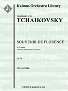 Souvenir de Florence, Op. 70 [2vn, 2va, 2vc, cb]
