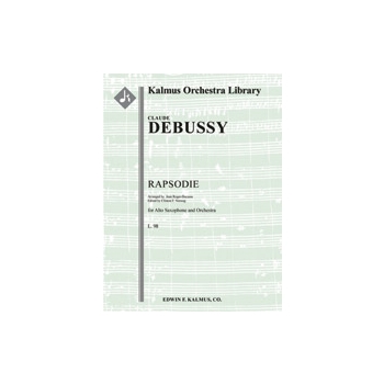 Rapsodie for Saxophone and Orchestra, L. 98 [3 (3rd d. Picc).2+EH.2.2: 4.2.3.1: Timp.Perc(3): Hp: St
