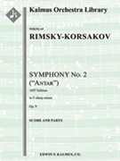 Symphony No. 2 in F-sharp minor, Op. 9 'Antar' (1897 version) [Full Orchestra, Ensemble Works]