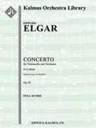 Concerto for Cello in E Minor, Op. 85 [2d1, 2, 2, 2 - 4, 2, 3, (1), timp, str, solo cello]