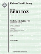Summer Nights, Op. 7 (Les nuits d'ete): 1. Villanelle (transposed in F) [2, 1, 2, 1 - 0, 0, 0, 0, st