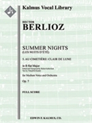 Summer Nights, Op. 7 (Les nuits d'ete): 5. Au Cimitiere: Clair de lune (transposed in Bb) [2, 0, 2,