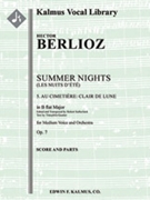 Summer Nights, Op. 7 (Les nuits d'ete): 5. Au Cimitiere: Clair de lune (transposed in Bb) [2, 0, 2,