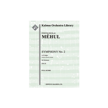 Symphony No. 2 in D, IEM 20 [2.2.2.2: 2.0.0.0: Timp: Str (9.8.7.6.5 in set)]